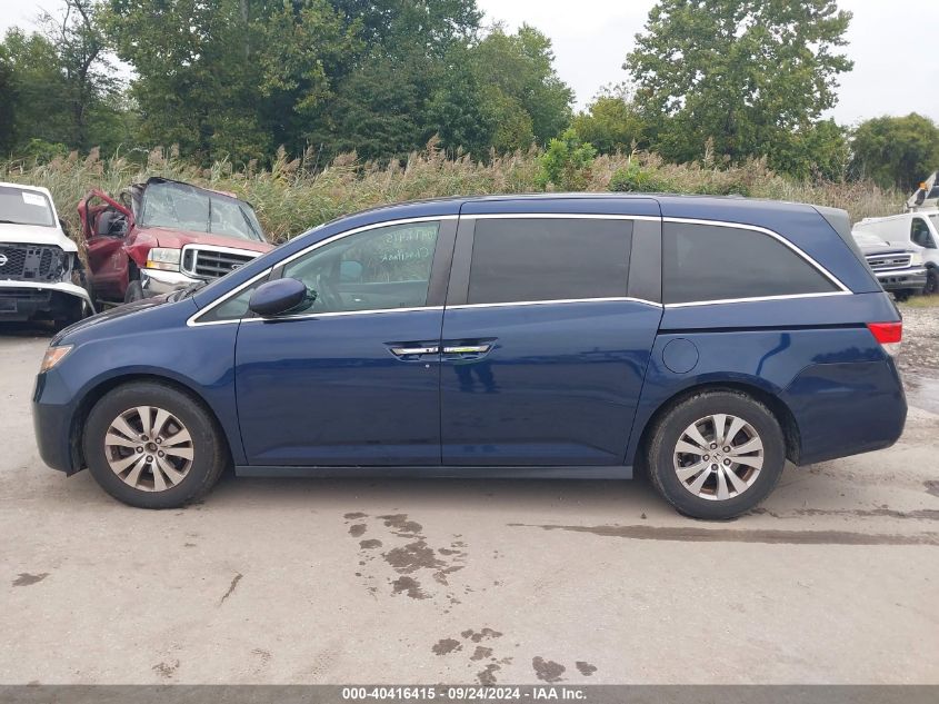 5FNRL5H67GB132138 2016 Honda Odyssey Ex-L