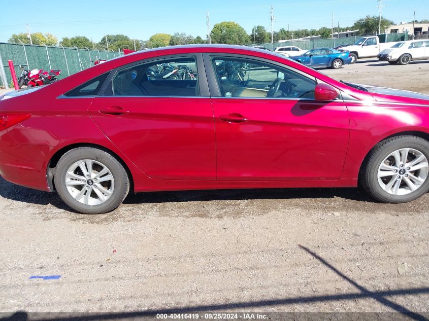 2013 HYUNDAI SONATA GLS - 5NPEB4AC6DH687963