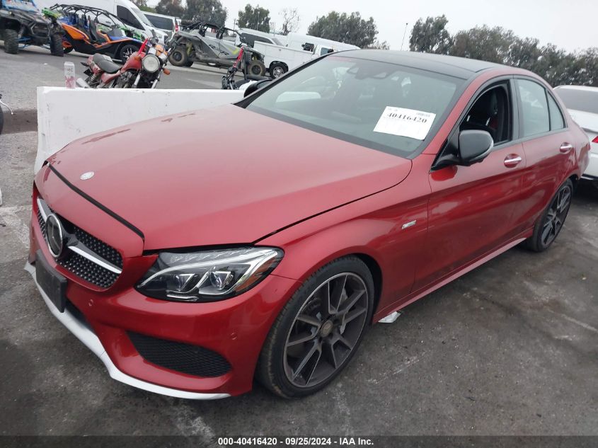 55SWF6EB7GU077979 2016 MERCEDES-BENZ C CLASS - Image 2