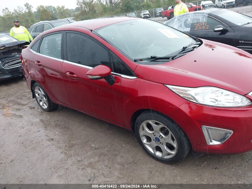 2013 Ford Fiesta Titanium VIN: 3FADP4CJ4DM215091 Lot: 40416422