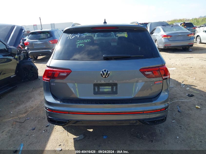 2023 Volkswagen Tiguan Se R-Line Black VIN: 3VVCB7AX3PM057121 Lot: 40416428