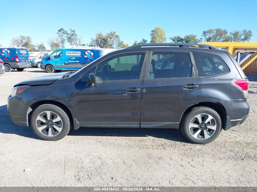 2018 Subaru Forester 2.5I VIN: JF2SJABC0JH581314 Lot: 40416432