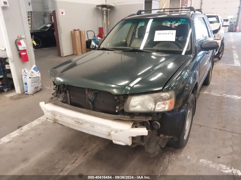 2003 Subaru Forester 2.5X VIN: JF1SG63633H747840 Lot: 40416454