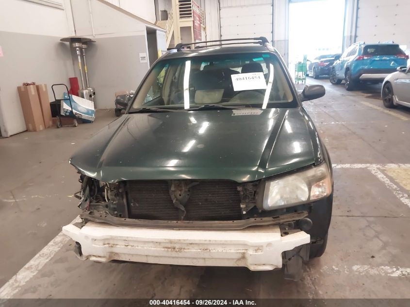 2003 Subaru Forester 2.5X VIN: JF1SG63633H747840 Lot: 40416454