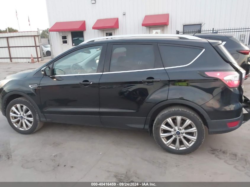 2017 FORD ESCAPE TITANIUM - 1FMCU0J92HUA38537