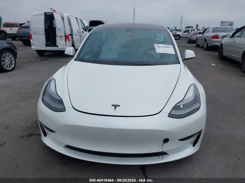 2022 Tesla Model 3 VIN: 5YJ3E1EA6NF178042 Lot: 40416464