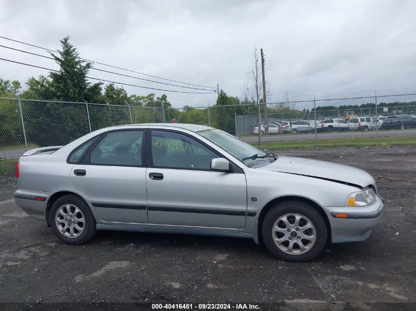 2000 Volvo S40 A/As VIN: YV1VS2557YF506508 Lot: 40416481