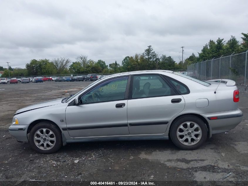 2000 Volvo S40 A/As VIN: YV1VS2557YF506508 Lot: 40416481