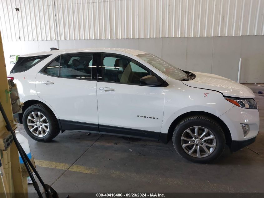 2018 Chevrolet Equinox Ls VIN: 2GNAXREV8J6334821 Lot: 40416486