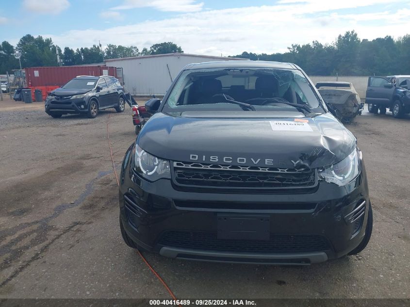 2016 Land Rover Discovery Sport Se VIN: SALCP2BG9GH599077 Lot: 40416489