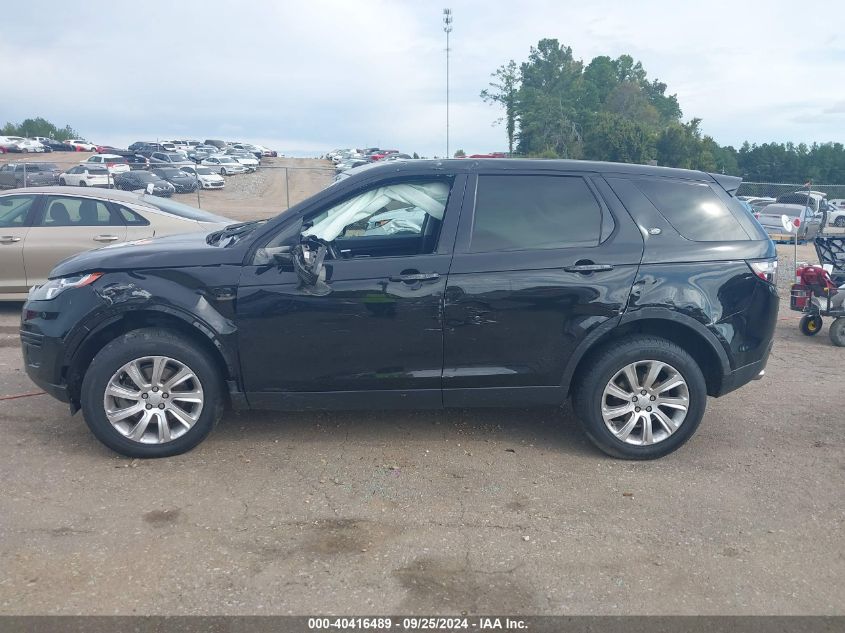 2016 Land Rover Discovery Sport Se VIN: SALCP2BG9GH599077 Lot: 40416489