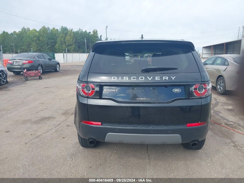 2016 Land Rover Discovery Sport Se VIN: SALCP2BG9GH599077 Lot: 40416489