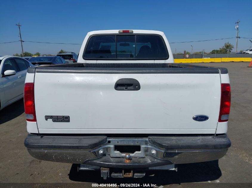 2000 Ford F-250 Lariat/Xl/Xlt VIN: 1FTNX20SXYEA19510 Lot: 40416495