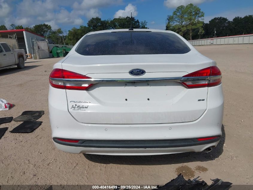 2017 Ford Fusion Se VIN: 3FA6P0H70HR370440 Lot: 40416499