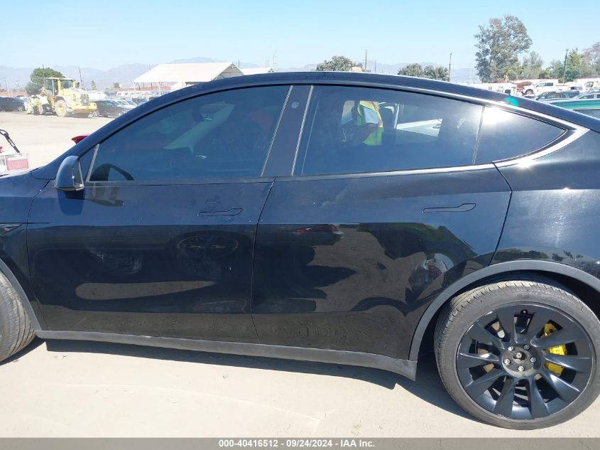 2023 TESLA MODEL Y AWD/LONG RANGE DUAL MOTOR ALL-WHEEL DRIVE - 7SAYGDEE0PA077389