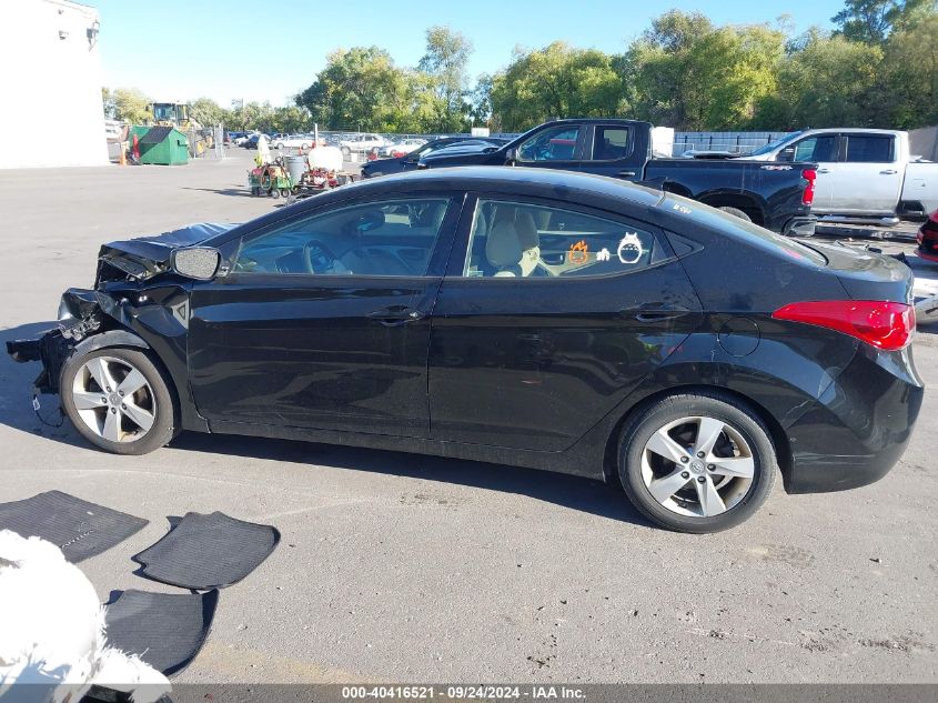 2013 Hyundai Elantra Gls/Limited VIN: 5NPDH4AE0DH443589 Lot: 40416521