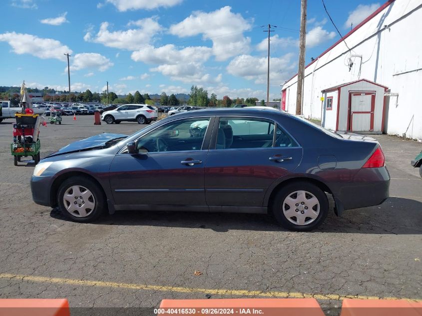 2006 Honda Accord 2.4 Lx VIN: 1HGCM56406A155774 Lot: 40416530