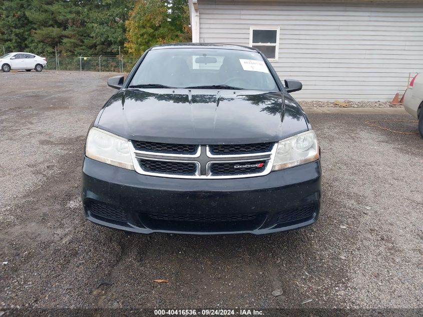 1C3CDZAB3DN712585 2013 Dodge Avenger Se