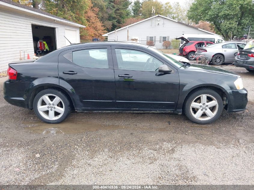 1C3CDZAB3DN712585 2013 Dodge Avenger Se