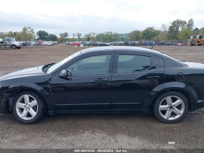 1C3CDZAB3DN712585 2013 Dodge Avenger Se