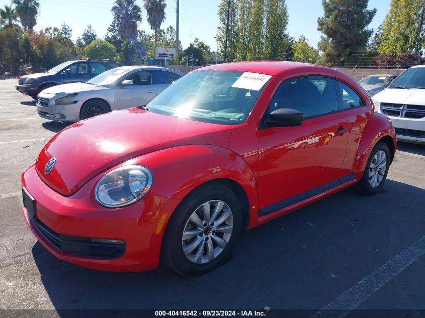 2015 Volkswagen Beetle 1.8T Fleet Edition VIN: 3VWF17AT0FM631293 Lot: 40416542