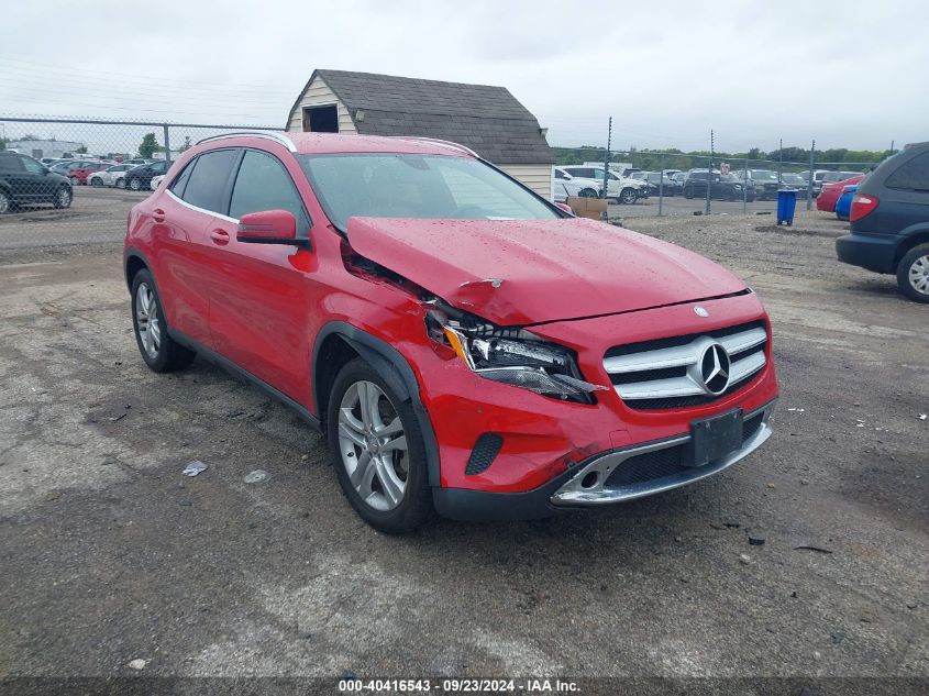 VIN WDCTG4EBXFJ141729 2015 Mercedes-Benz GLA 250 no.1