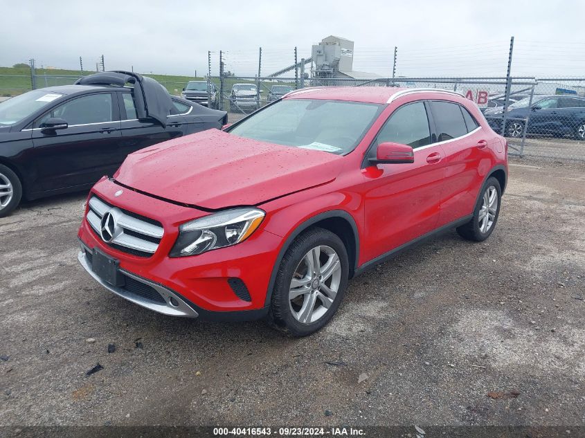 VIN WDCTG4EBXFJ141729 2015 Mercedes-Benz GLA 250 no.2