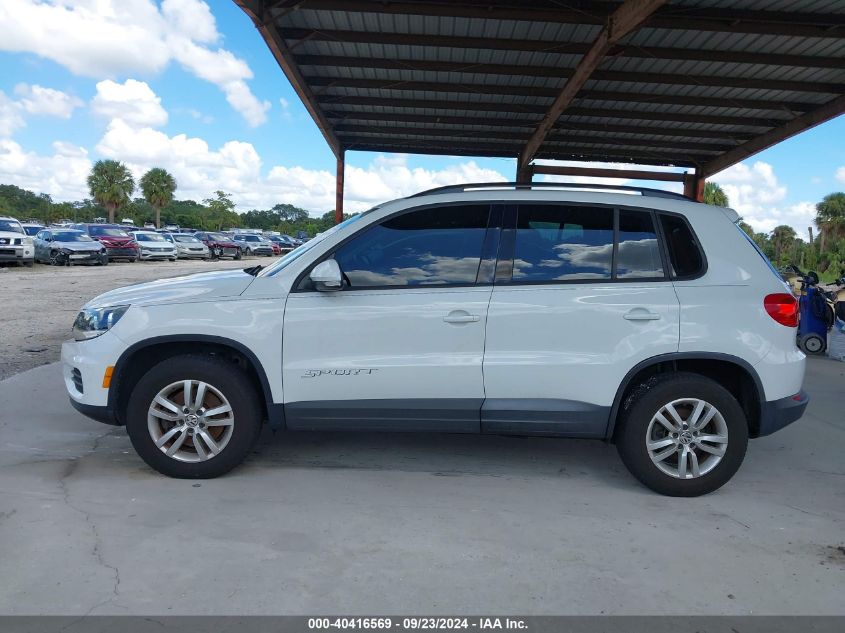 2015 VOLKSWAGEN TIGUAN S - WVGAV7AX5FW566666