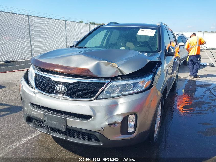 2015 Kia Sorento Lx VIN: 5XYKTCA68FG551901 Lot: 40416582