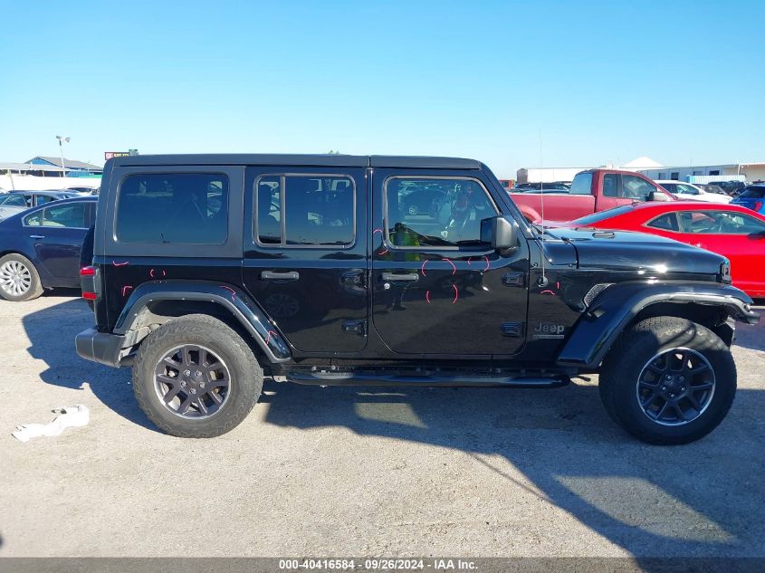 2021 Jeep Wrangler Unlimited Sport VIN: 1C4HJXDN8MW717845 Lot: 40416584