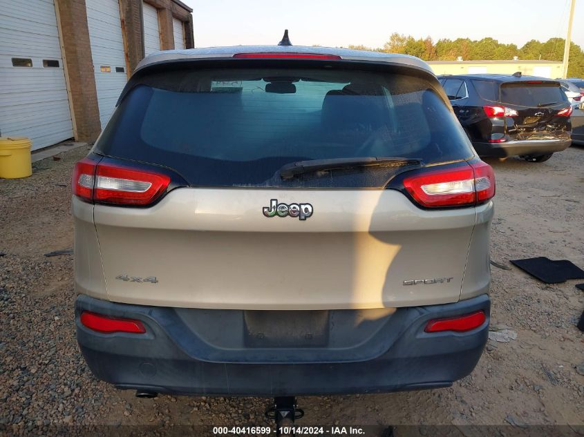 2014 Jeep Cherokee Sport VIN: 1C4PJMAB3EW233524 Lot: 40416599