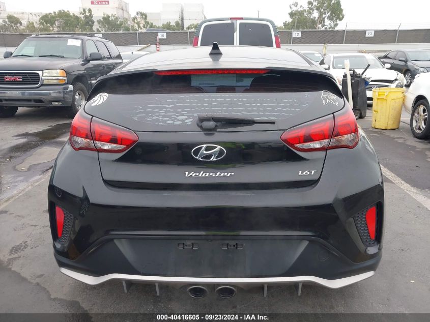 2019 Hyundai Veloster Turbo VIN: KMHTH6AB4KU006948 Lot: 40416605