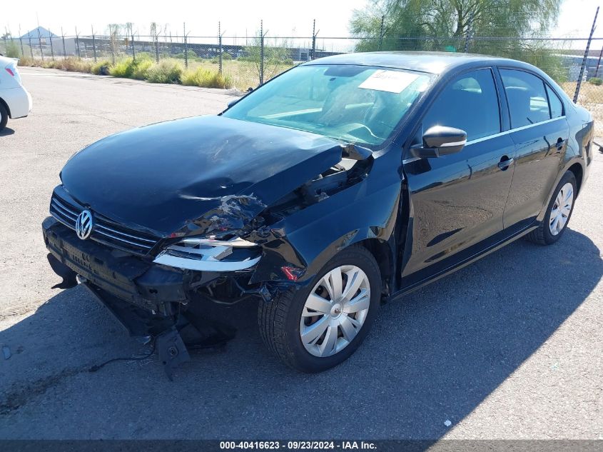 3VWBP7AJ3DM205221 2013 Volkswagen Jetta 2.5L Se