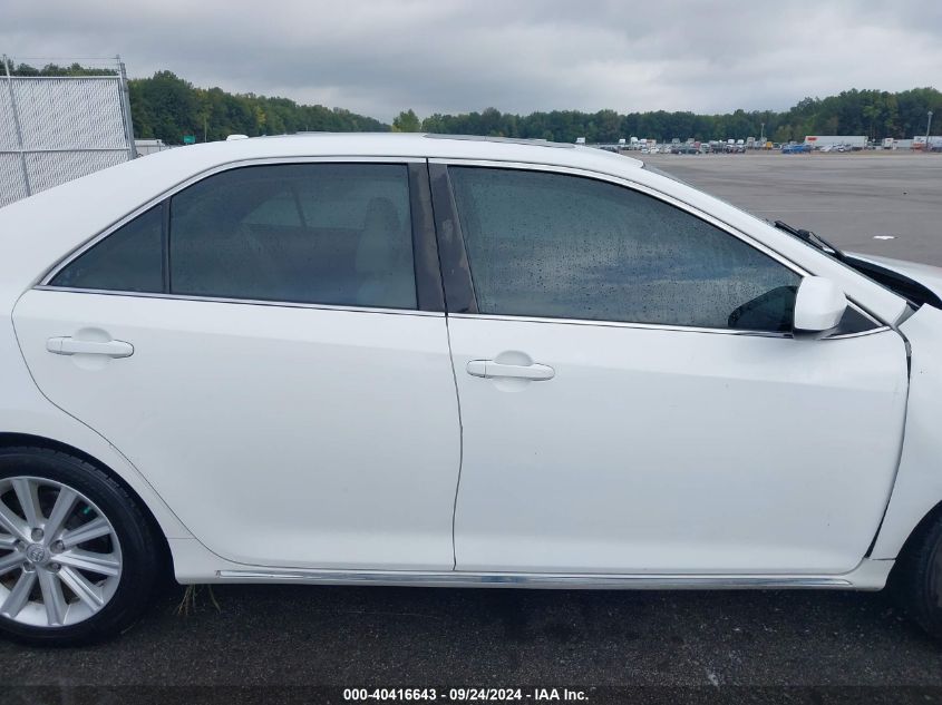 2014 Toyota Camry Se/Xle VIN: 4T1BK1FK5EU544801 Lot: 40416643