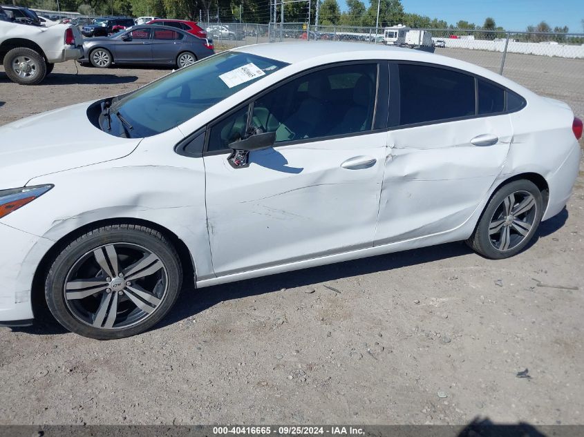 2017 Chevrolet Cruze Ls Auto VIN: 1G1BC5SM3H7208916 Lot: 40416665