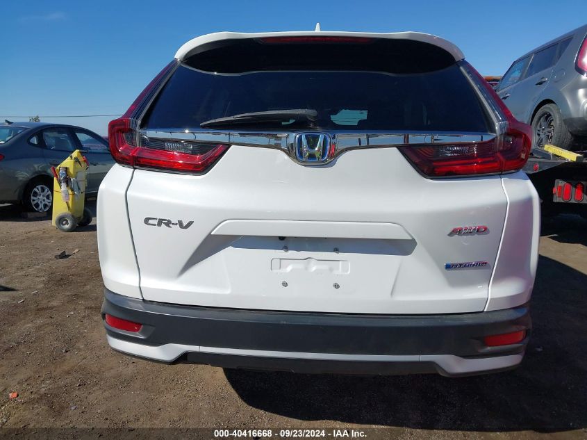 2022 Honda Cr-V Hybrid Ex VIN: 5J6RT6H50NL009234 Lot: 40416668