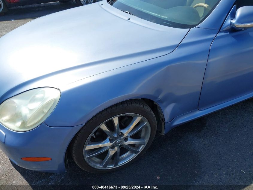 2002 Lexus Sc 430 VIN: JTHFN48Y420035039 Lot: 40416673