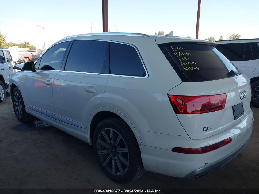 2017 Audi Q7 Premium Plus VIN: WA1LHAF77HD053731 Lot: 40416677