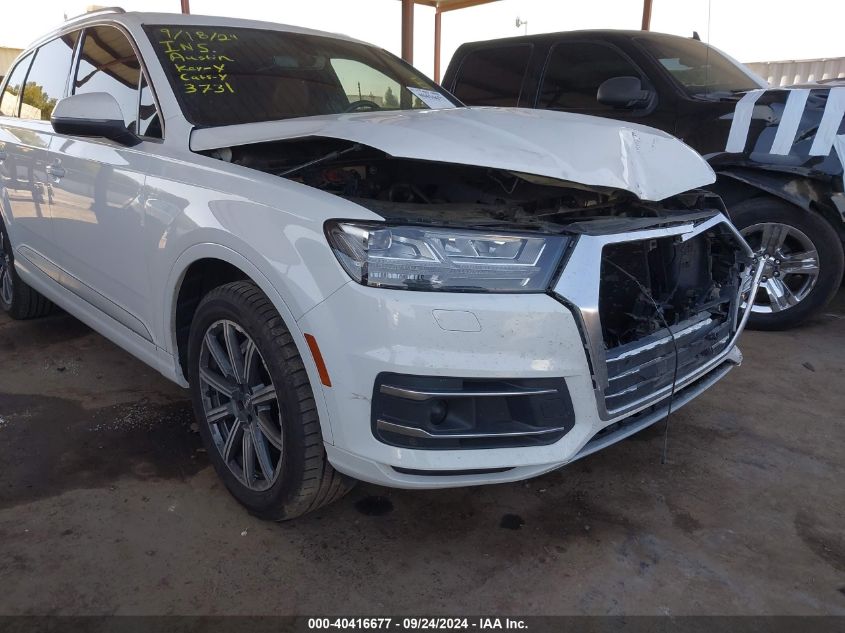 2017 Audi Q7 Premium Plus VIN: WA1LHAF77HD053731 Lot: 40416677