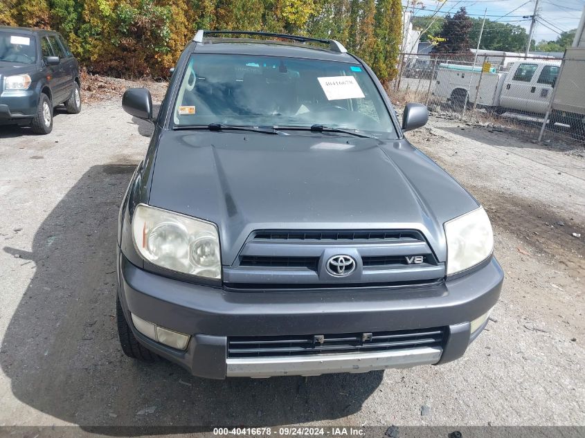 2003 Toyota 4Runner Limited VIN: JTEBT17R538004718 Lot: 40416678