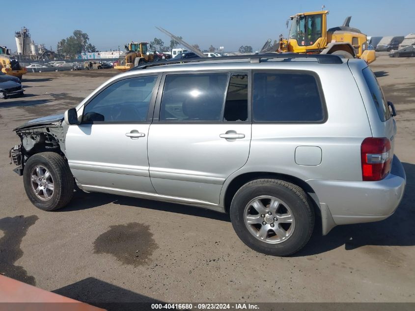 2004 Toyota Highlander V6 VIN: JTEGP21A840016624 Lot: 40416680