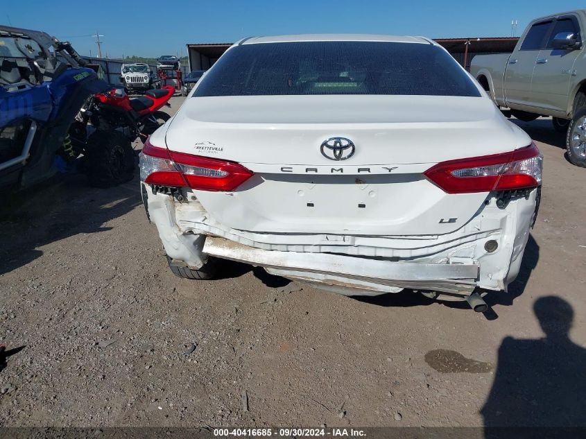 2018 Toyota Camry Le VIN: JTNB11HK6J3027667 Lot: 40416685