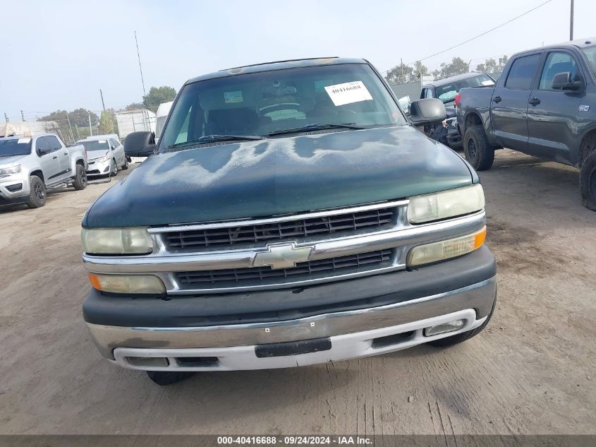 2002 Chevrolet Tahoe Ls VIN: 1GNEC13T72R261480 Lot: 40416688