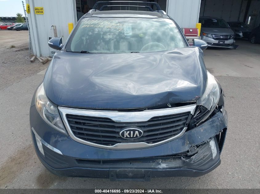 2013 Kia Sportage Ex VIN: KNDPCCA27D7455982 Lot: 40416695