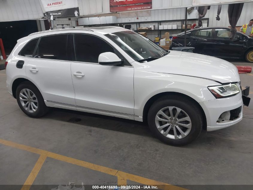 2014 Audi Q5 Premium VIN: WA1CFAFP2EA091516 Lot: 40416698