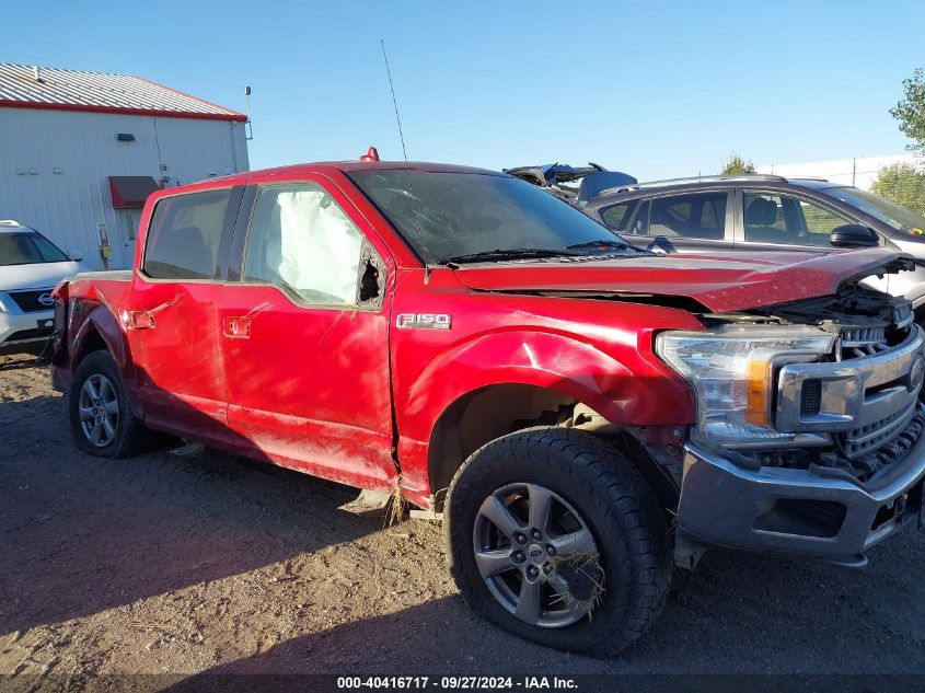 2018 Ford F-150 Xlt VIN: 1FTEW1EG8JKC83186 Lot: 40416717