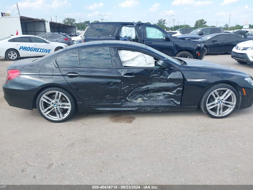 2016 BMW 650I Gran Coupe VIN: WBA6D4C55GD976997 Lot: 40416718