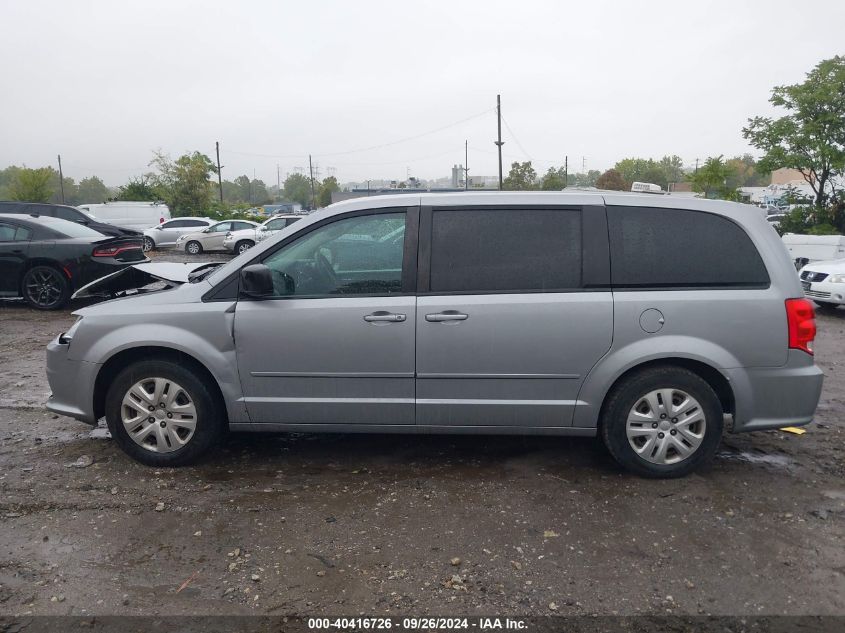 2016 Dodge Grand Caravan Se VIN: 2C4RDGBG3GR382815 Lot: 40416726