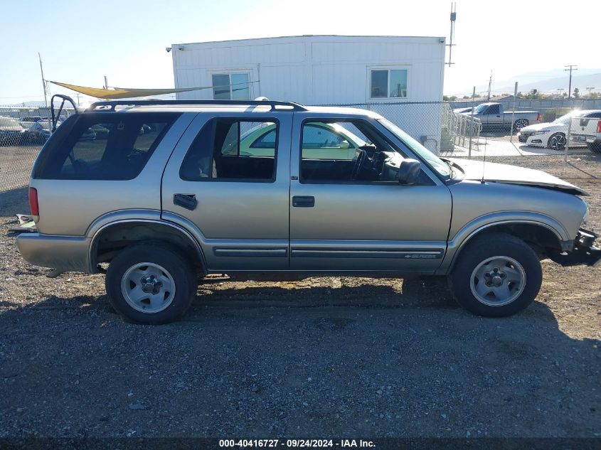 2001 Chevrolet Blazer VIN: 1GNCS13W712125801 Lot: 40416727