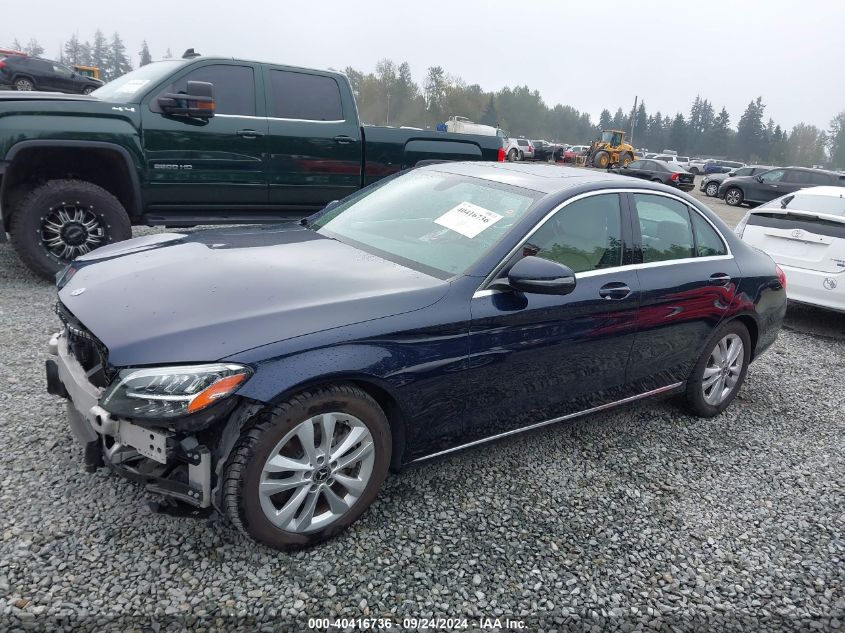 2019 Mercedes-Benz C 300 VIN: 55SWF8DB1KU313130 Lot: 40416736